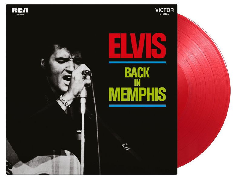 Presley Elvis: Elvis Back In Memphis (Coloured Translucent Red Vinyl)-8719262027190