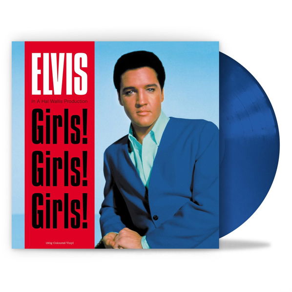 Presley Elvis: Girls! Girls! Girls! (Coloured Blue Vinyl)-5060348583585