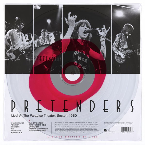 Pretenders: Live! At The Paradise Theater - Boston 1980 (RSD2020)-603497848287