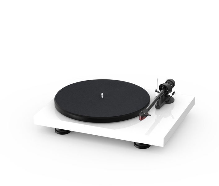 Pro-Ject Debut Carbon Evo + 2MRed - High Gloss White-9120097825940