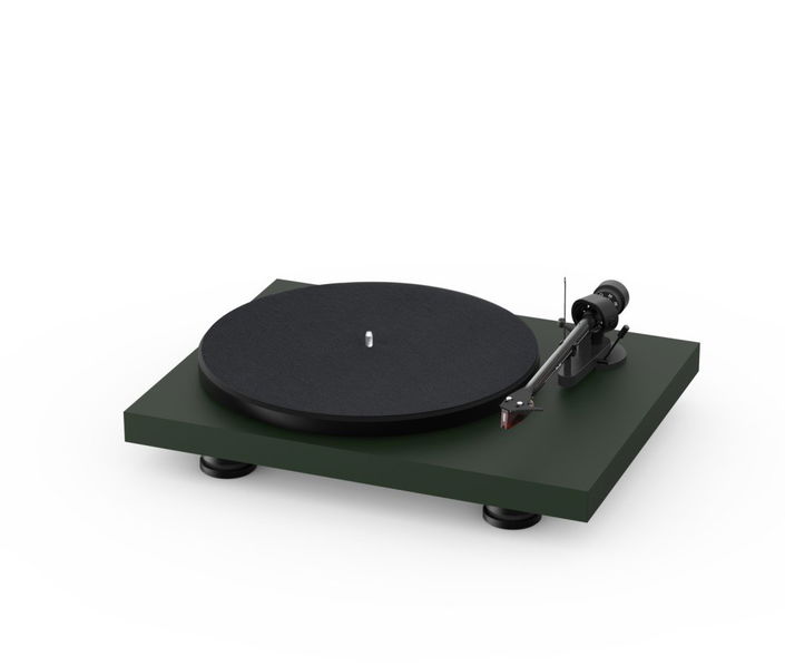 Pro-Ject Debut Carbon Evo + 2MRed - Satin Fir Green-9120097826015