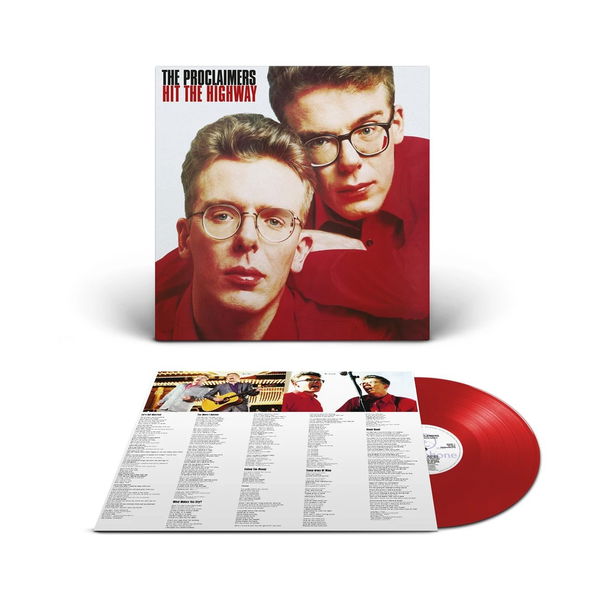 Proclaimers: Hit The Highway (Limited Coloured Red Vinyl)-5054197945762