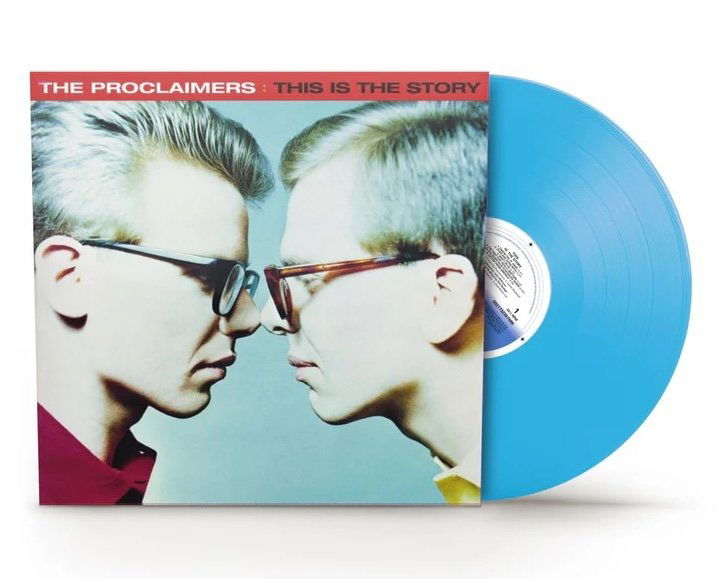 Proclaimers: This Is The Story (Coloured Blue Vinyl)-5021732357489