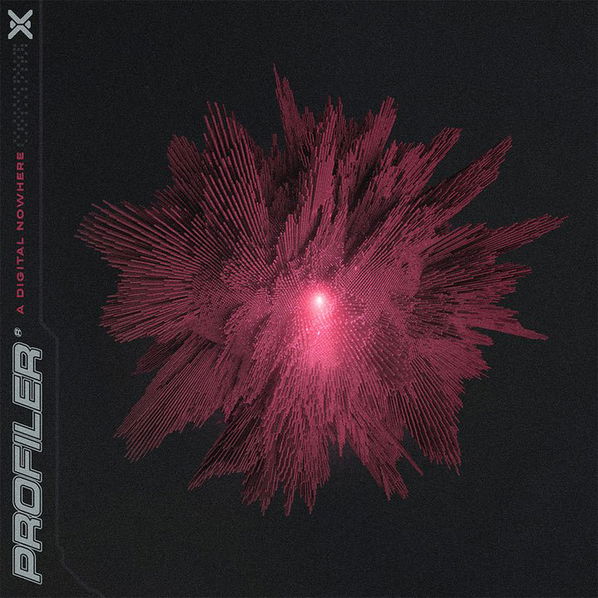 Profiler: Digital Nowhere (Coloured Red & Black Splatter Vinyl)-4065629709914