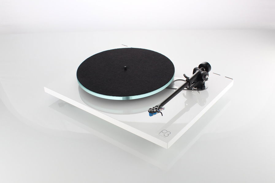 Rega Planar 3 bílý lesklý lak-5056186702790