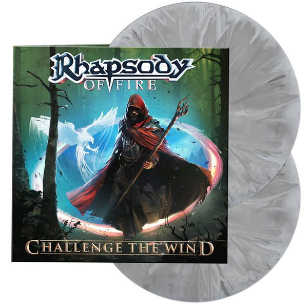 Rhapsody Of Fire: Challenge The Wind (Limited Coloured White Marbled Vinyl)-884860569514