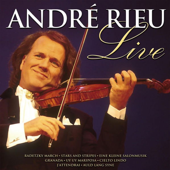 Rieu Andre: Live (Coloured Translucent Blue Vinyl)-8719262030497