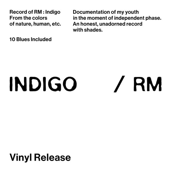 RM (BTS): Indigo-8809903921809