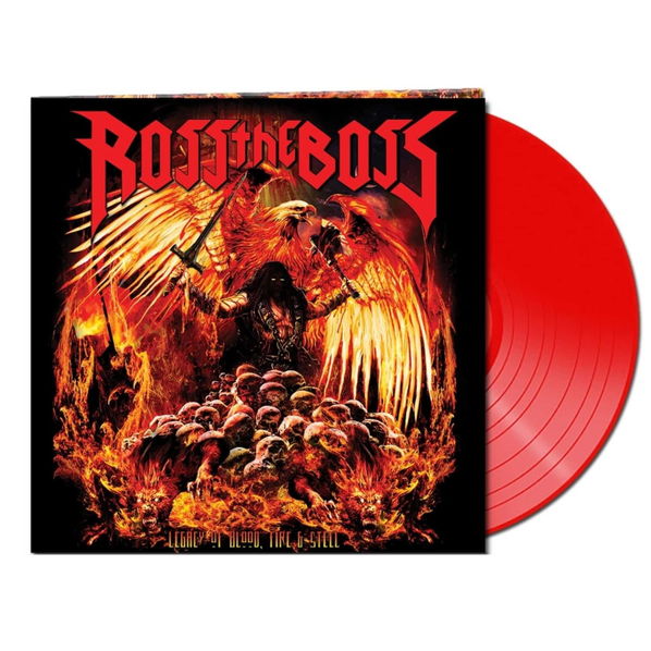 Ross The Boss: Legacy Of Blood, Fire & Steel (Coloured Red Vinyl)-884860500319