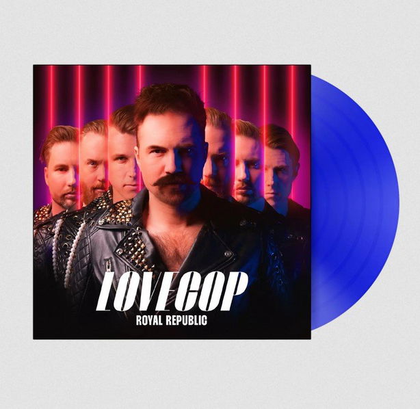 Royal Republic: Lovecop (Coloured Transparent Blue Vinyl)-4262428350488