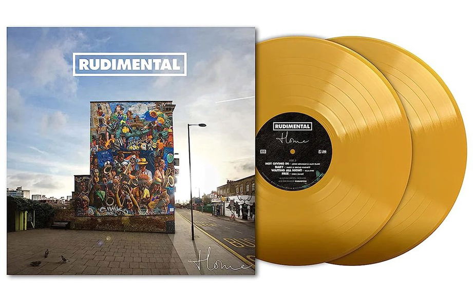 Rudimental: Home (Coloured Gold Vinyl)-5054197388651