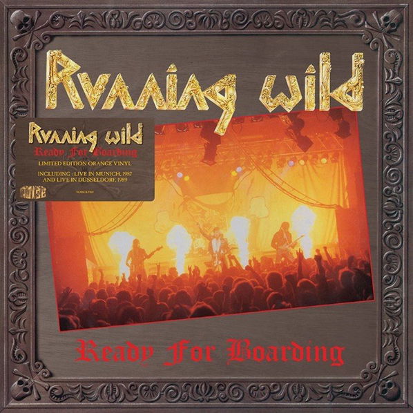 Running Wild: Ready For Boarding (Coloured Orange Vinyl)-4050538380910