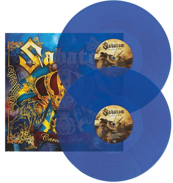 Sabaton: Carolus Rex (Coloured Blue Vinyl)-727361282714