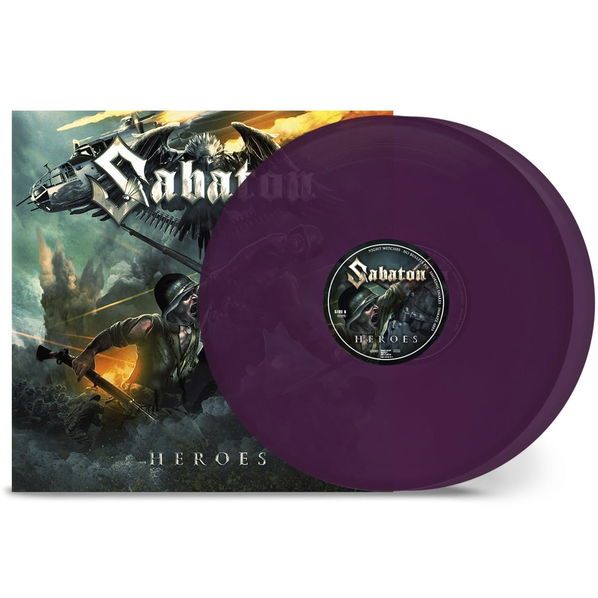 Sabaton: Heroes (10th Anniversary, Coloured Transparent Violet Vinyl)-727361333805