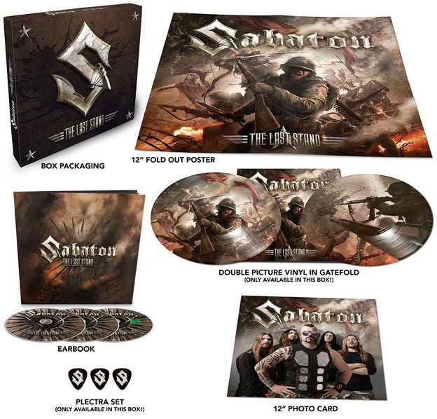 Sabaton: The Last Stand Box Set (Picture Disc Vinyl)-727361373443