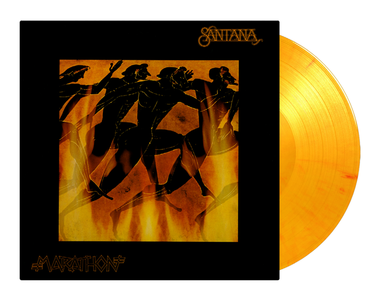 Santana: Marathon (Coloured Yellow, Red & Orange Vinyl)-8719262011618