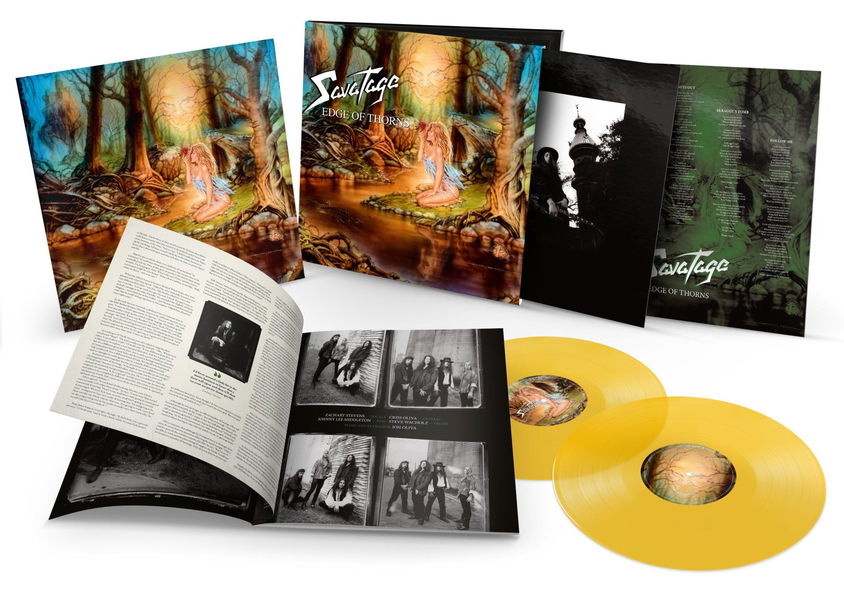 Savatage: Edge Of Thorns (Limited Coloured Sun Yellow Vinyl)-4029759153832