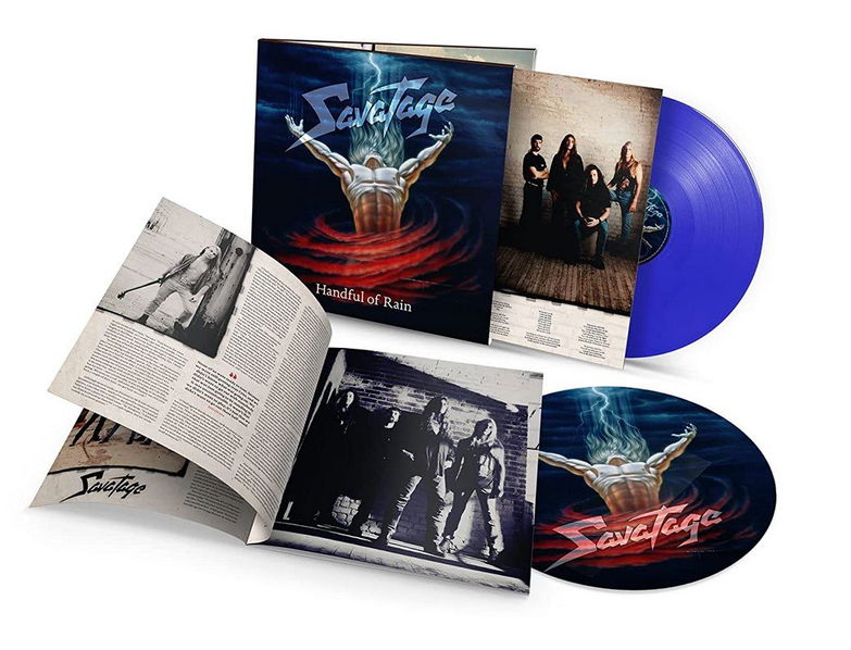 Savatage: Handful Of Rain (Limited Coloured Transparent Blue Vinyl)-4029759170808