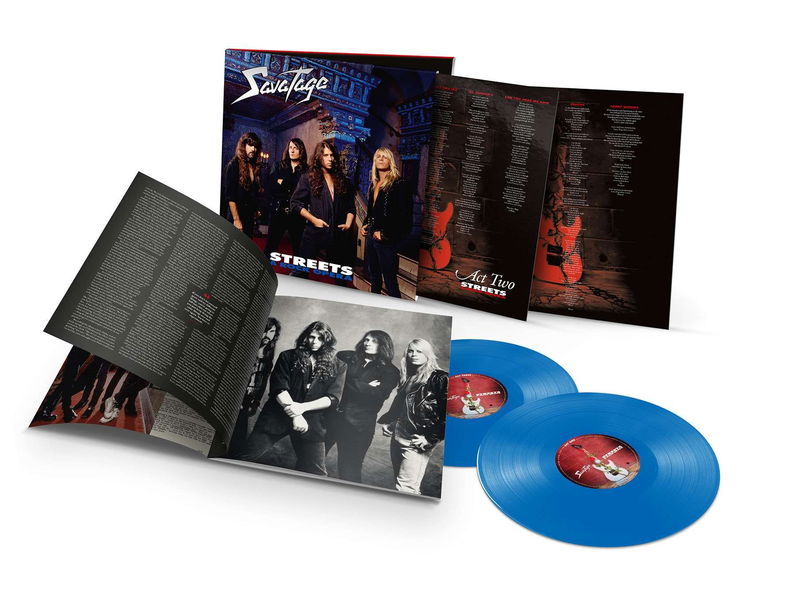 Savatage: Streets:A Rock Opera (Limited Coloured Ocean Blue Vinyl,  Reedice 2022)-4029759170792