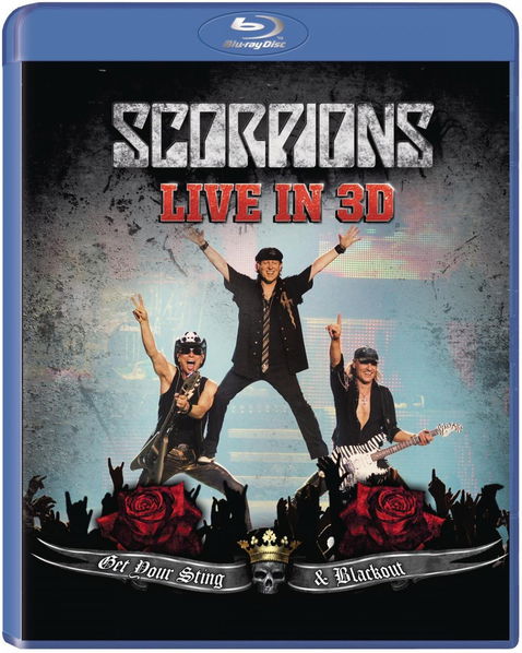 Scorpions: Get Your Sting And Blackout: Live In 3D-886979181595