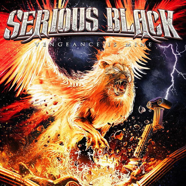 Serious Black: Vengeance Is Mine (Red Vinyl)-884860414913