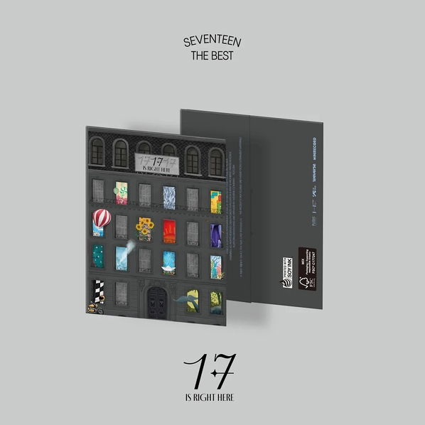 Seventeen: Best Album: 17 is Right Here (With Weverse Benefit)-