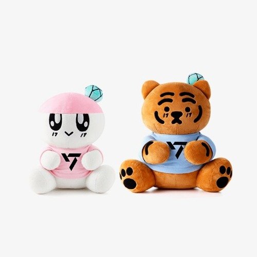 Seventeen: Bongbongee x Muzik Tiger: Plush Toy SET-8809929935873