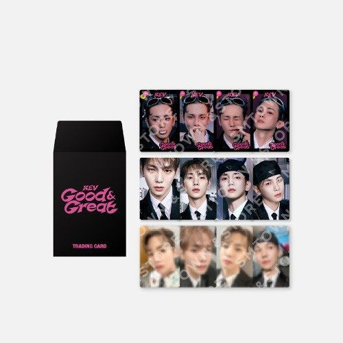 SHINee (Key): Good & Great: Random Trading Card SET-8809967231609