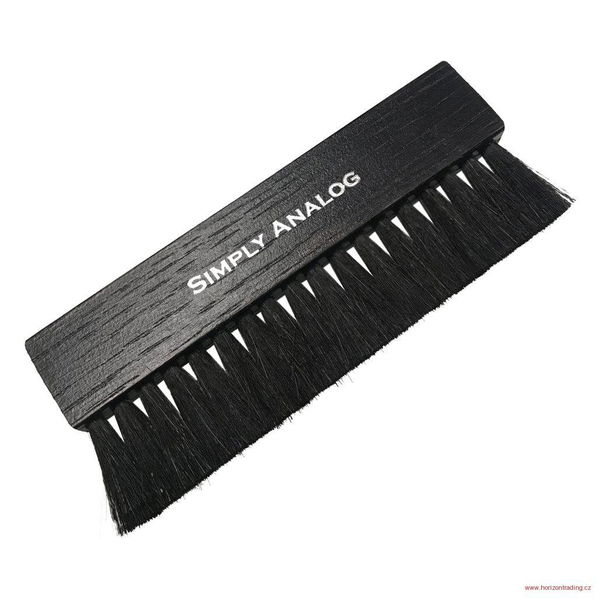 Simply Analog - Anti-static Wooden Brush Cleaner S/1 Black-