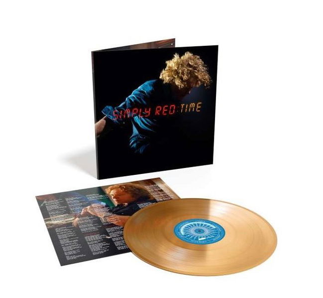 Simply Red: Time (Coloured Gold Vinyl)-5054197429972