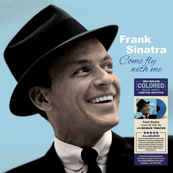 Sinatra Frank: Come Fly With Me (Coloured Solid Blue Virgin Vinyl)-8436563184116