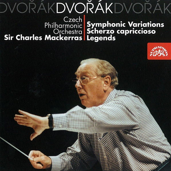 Sir Mackerras Charles, Czech Philharmonic Orchestra: Dvořák: Symphonic Variations, Scherzo Capriccioso, Legends-99925353322