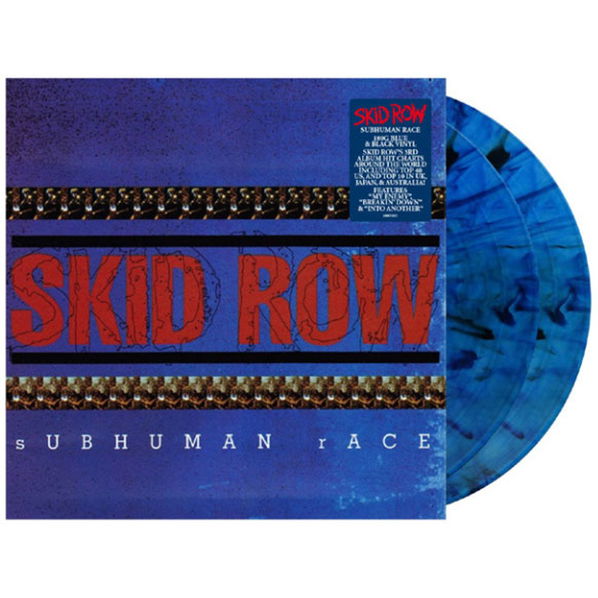 Skid Row: Subhuman Race (Coloured Blue & Black Marble Vinyl)-4050538936698