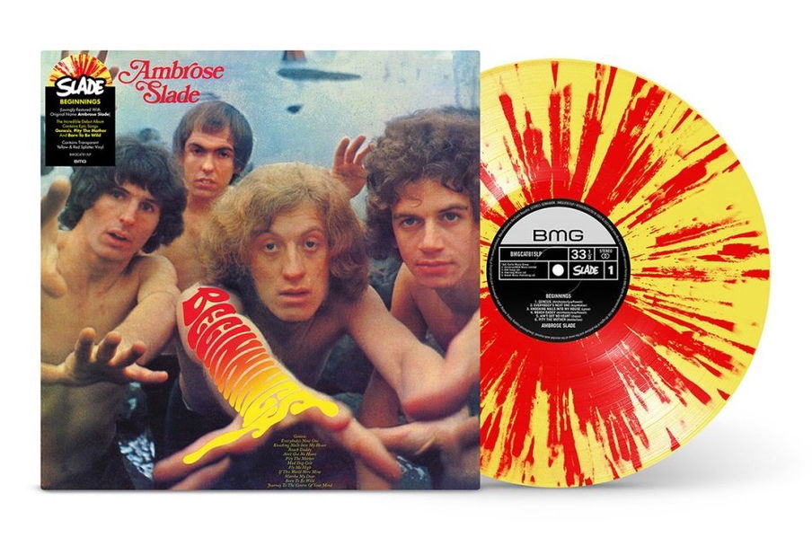 Slade: Beginnings (Coloured Transparent Yellow & Orange Vinyl)-4050538905700