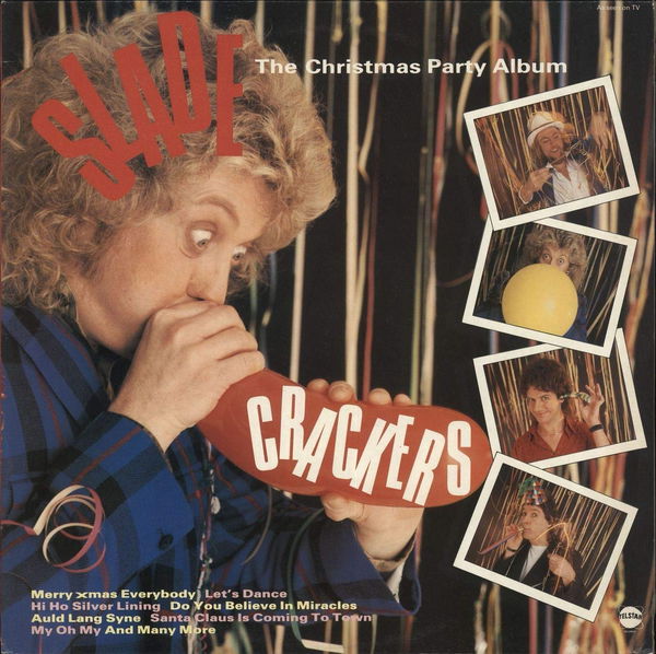 Slade: Crackers (Snowflake Splatter Vinyl)-4050538807059