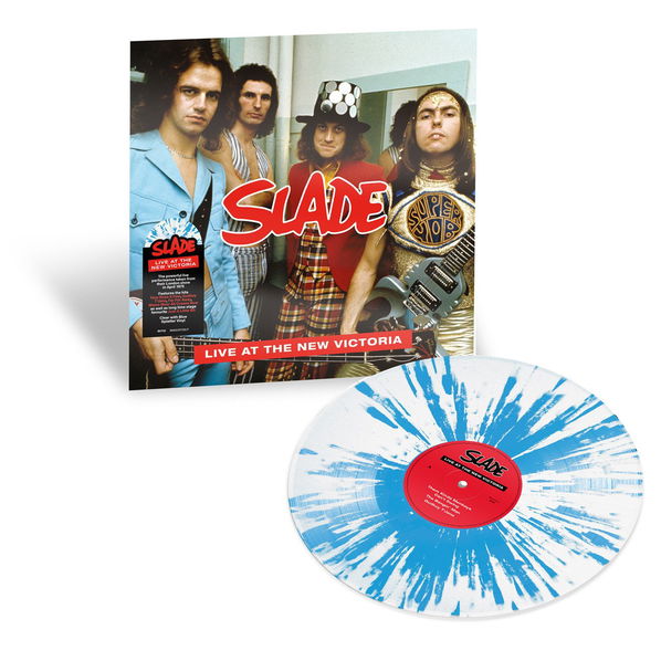 Slade: Live At The New Victoria (Coloured White & Black Splatter Vinyl)-4050538948844