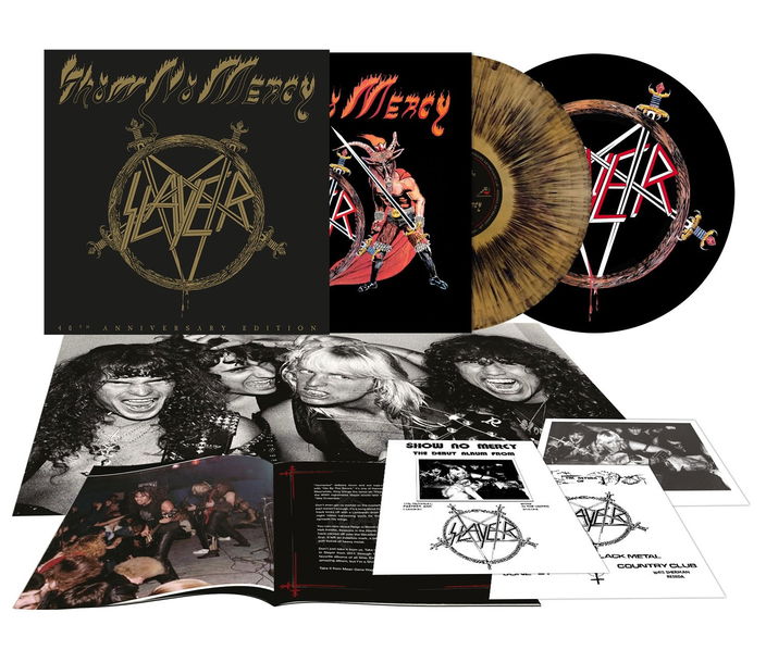 Slayer: Show No Mercy (40th Anniversary Coloured Gold Blackdust Vinyl)-39841606621