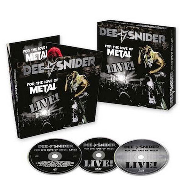 Snider Dee: For The Love Of Metal Live-840588135516