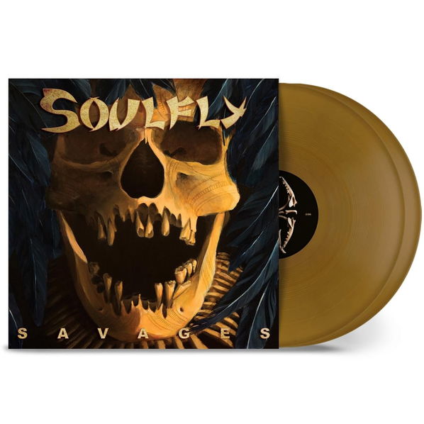 Soulfly: Savages (Limited Coloured Gold Vinyl)-727361316143