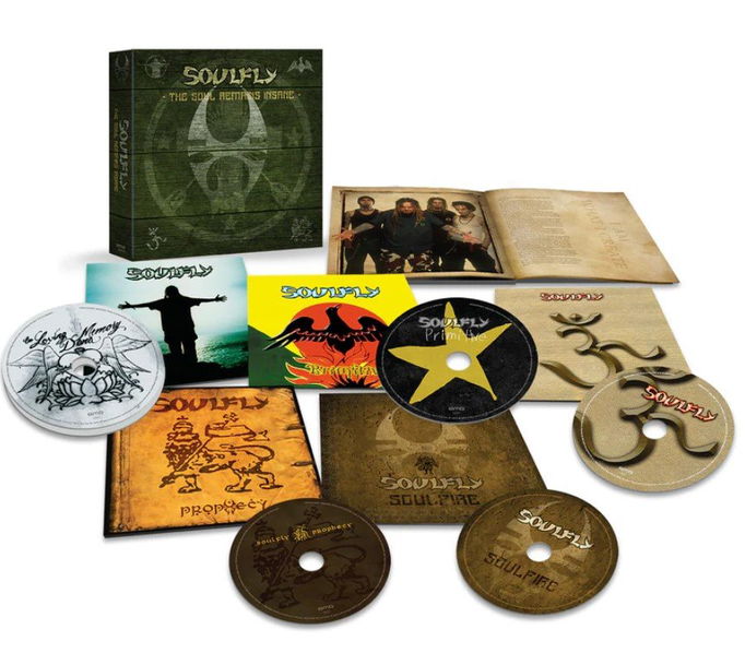 Soulfly: Soul Remains Insane: The Studio Albums 1998 to 2004-4050538745108