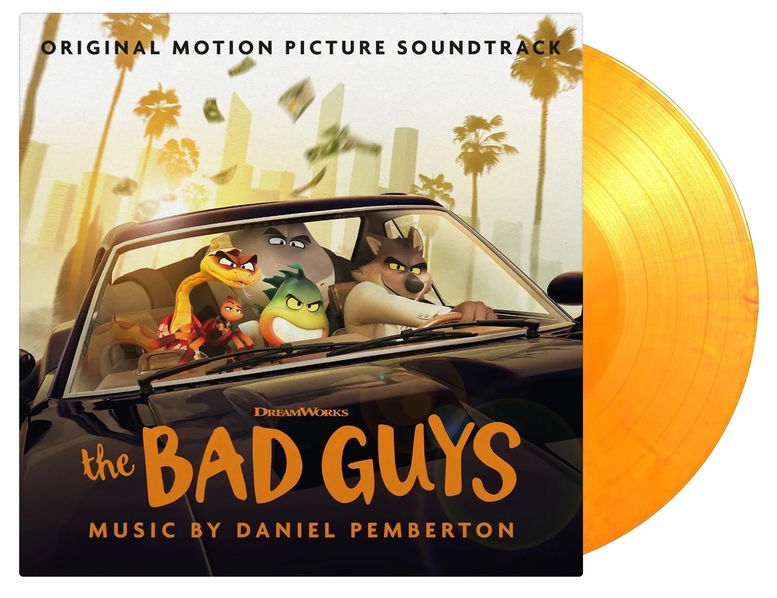 Soundtrack: Bad Guys (Coloured Yellow & Orange Marbled Vinyl)-8719262030152