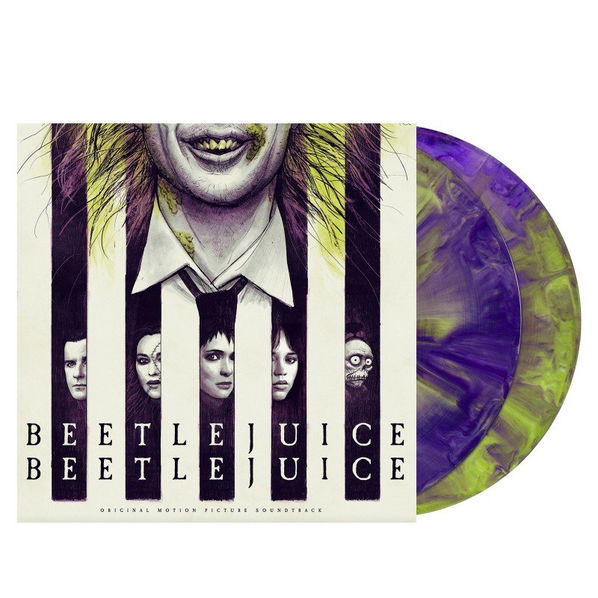 Soundtrack: Beetlejuice Beetlejuice (Coloured Lime Green & Purple Vinyl)-850053152924