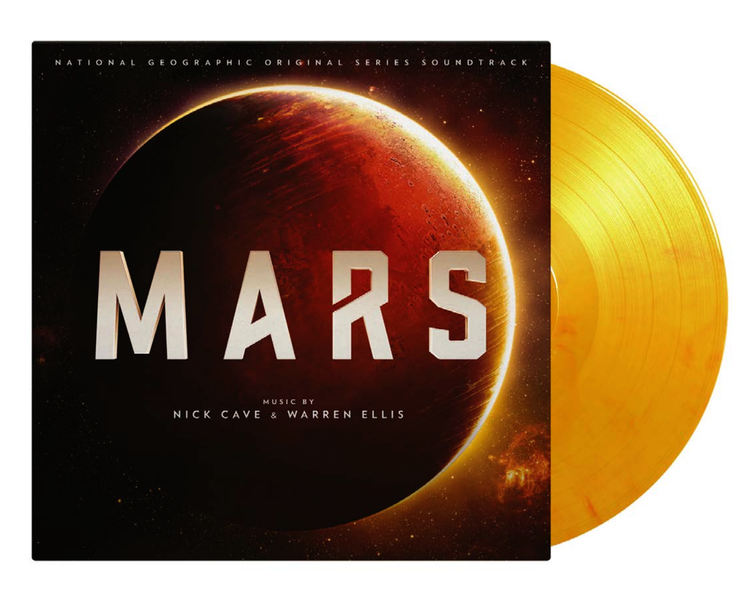 Soundtrack: Cave Nick & Warren Ellis: Mars (Anniversary Coloured Yellow Flame Vinyl)-8719262034853