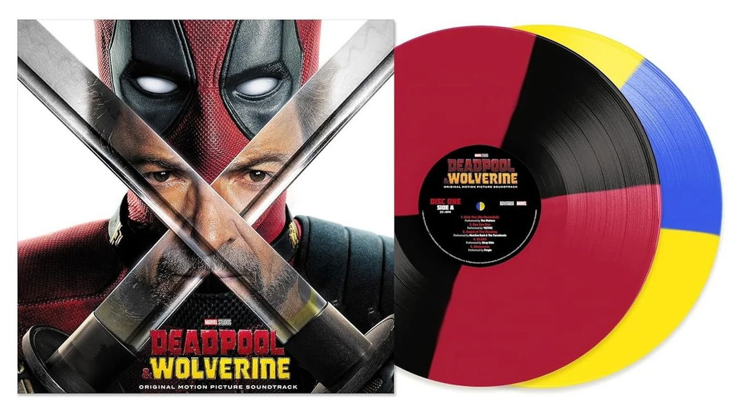 Soundtrack: Deadpool & Wolverine (Limited Coloured Red & Black, Yellow & Blue Vinyl)-50087554019