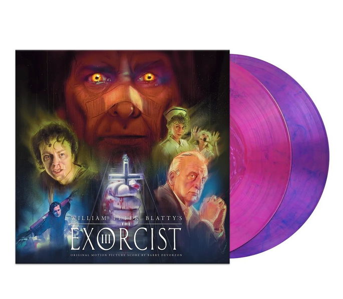 Soundtrack: Devorzon Barry: Exorcist III (Coloured Neon Pink & Purple Vinyl)-850053152306