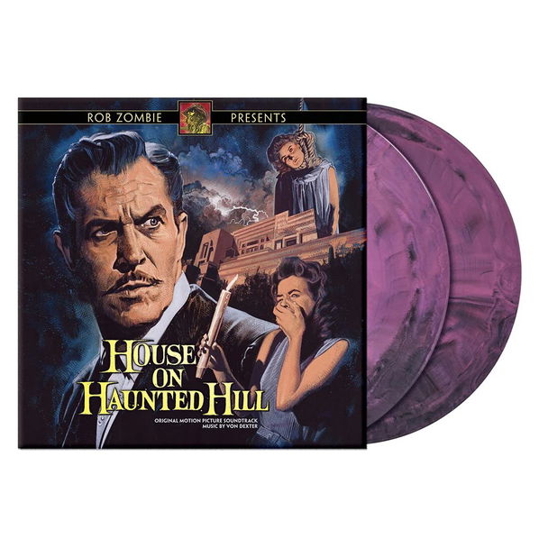 Soundtrack: Dexter Von: House On Haunted Hill (Coloured Pink Vinyl)-850053152702