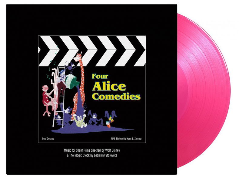 Soundtrack: Four Alice Comedies (Anniversary Coloured Pink Vinyl)-8719262018617