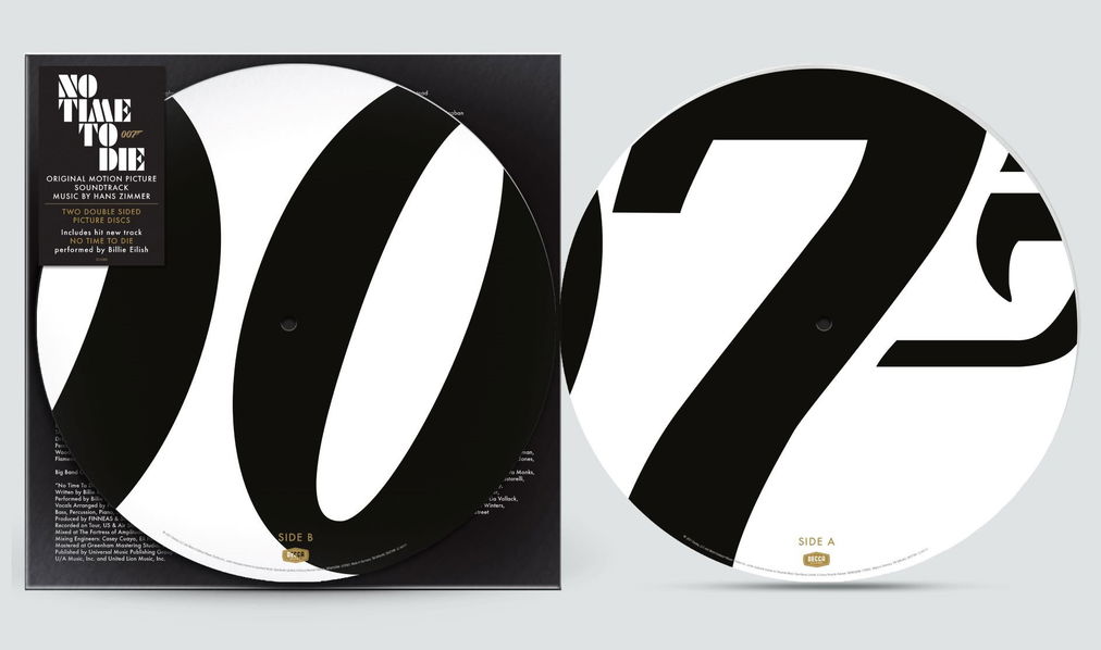 Soundtrack: Hans Zimmer: No Time To Die (James Bond: Není čas zemřít, Picture Disc Vinyl)-602438073986