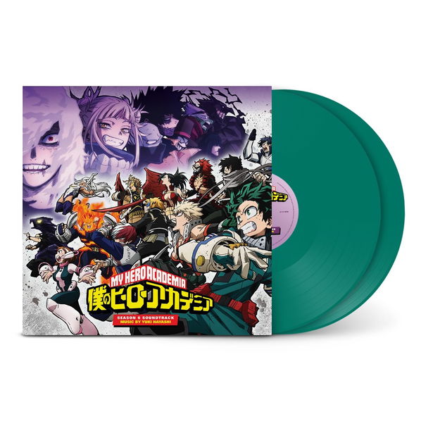 Soundtrack: Hayashi Yuki: My Hero Academia: Season 6 (Coloured Vinyl)-196588605710