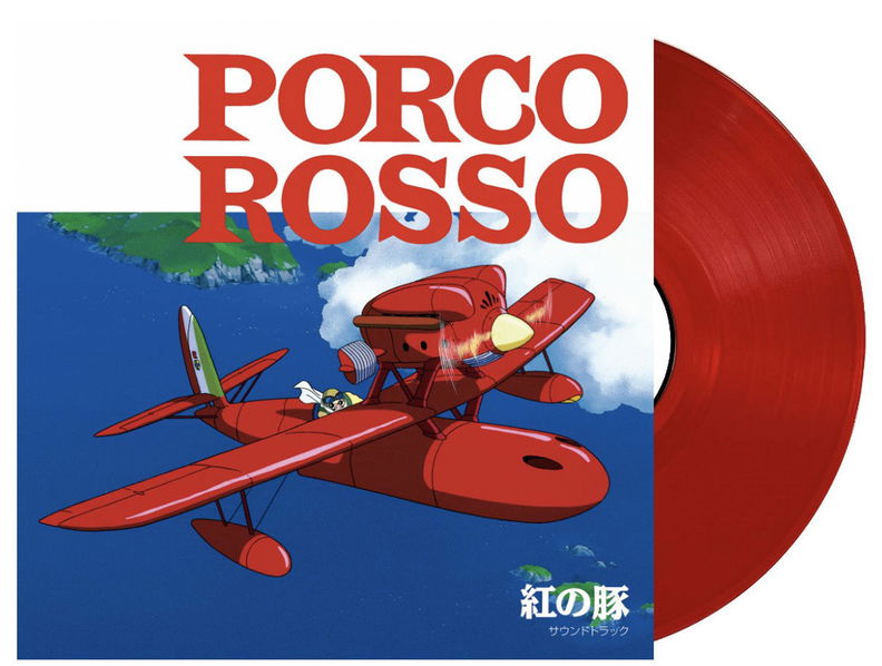 Soundtrack: Hisaishi Joe: Porco Rosso (Coloured Clear Red Vinyl)-4988008087512